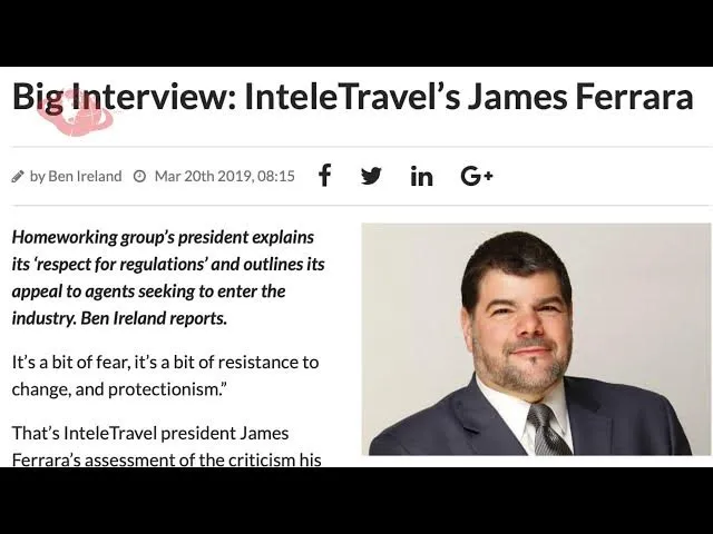 InteleTravel media coverage video thumbnail